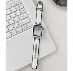 【新品】2D-Comic アップルウォッチケース白