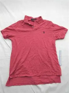 POLO RALPH LAUREN 半袖ポロシャツ XLサイズ ピンク系
