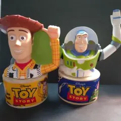 トイストーリー　バズ　ウッディ　シャンプー　ボトル　セット　ビンテージ