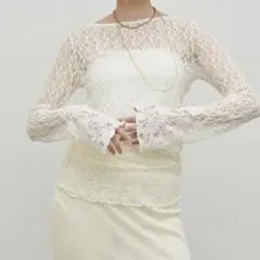 【LARUTA】MIXレース切替プルオーバー