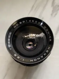 和製アンジェニュー　KONICA HEXANON 35mm f/2.8　美品のサムネイル
