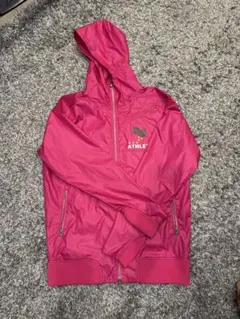 ATHLETA ピンク フルジッパー ピステ