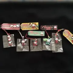 激レア⭐️(新品未使用)ご当地キティ　根付けストラップ　岐阜限定　シルバーさるぼぼ 激レア⭐️(新品未使用)ご当地キティ 根付けストラップ 岐阜限定