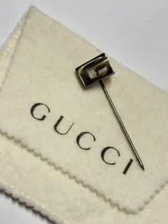 GUCCIグッチ ピンブローチ　ネクタイピン　❤︎のサムネイル