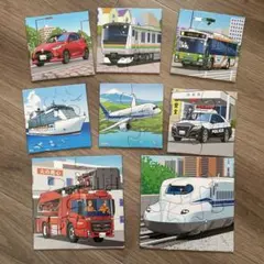 くもん ジグソーパズル ステップ1 のりものいっぱい