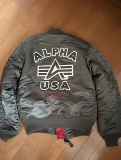 ◉美品◉ALPHA◉MA-1◉BACK FLYING A TIGER