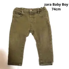 zara Baby Boyオリーブ色デニムパンツ