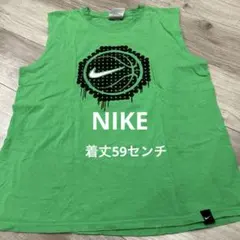 Nike バスケットボールロゴTシャツ グリーン　ユニセックス