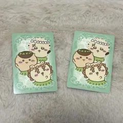 人魚の島のひみつ 特典カード くりまんじゅう　シーサー ラッコ ちいかわ 映画