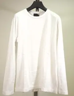 新品タグ付 ATON エイトン スビンコットン ノースリーブTシャツ 白 2 M