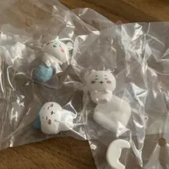 ちいかわ　スヤスヤマスコット2 ガチャ　ちいかわ　ハチワレ　モモンガセット