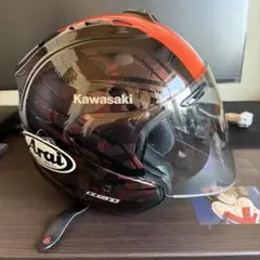 Arai ヘルメット　SZ-RAM4　KAWASAKIブラスト　Mサイズのサムネイル