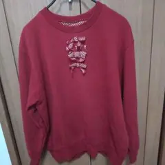 赤 リボン付き ｋETTY スウェット
