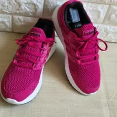 adidas　アディダス スニーカー 24.5cm　軽量 ランニングのサムネイル