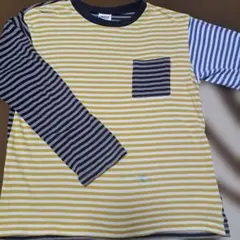 BREEZE ストライプ長袖カットソー 150