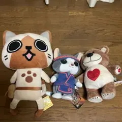 全3種セット】モンスターハンター デフォルメBIGぬいぐるみ - メルカリ