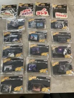 ゴジラ 1番くじ　アクリルキーホルダー 、シール　14点セット