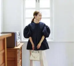 2026年最新】bluelea ブルレア ジャガードブラウスの人気アイテム