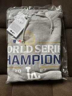 ドジャース2024年MLBワールドシリーズ優勝記念パーカー Mサイズ新品未 