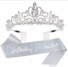 Birthday Princess ティアラとリボンセット
