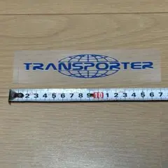TRANSPORTER ステッカー 青 文字 トランスポーター サーフィン