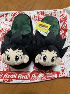 キャラクター顔付きスリッパ HUNTERHUNTER ゴン アベイル