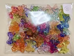 まとめ売り アクリルビーズ ぷっくりリボン ビーズ