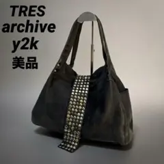 ✨希少✨Y2K 00s Archive TRES toteBag Studs - メルカリ