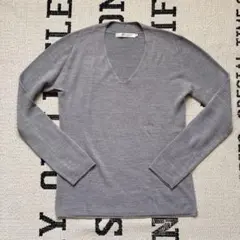 AZUL by moussyアズールバイマウジー Vネック 薄手ニット トップス