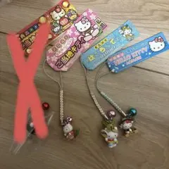平成　レトロ　キティ　根付けストラップ　ドレス 平成 レトロ キティ 根付けストラップ ドレス - メルカリ
