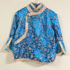 アウター チャイナ服 刺繍 花柄 マオカラー オーバーサイズ - メルカリ