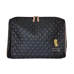 BARNEYS NEWYORK バーニーズ おむつポーチ キルティング ブラック