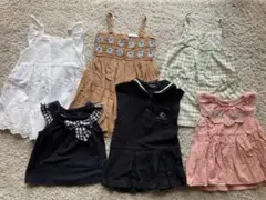 【値下げ】80cm ノースリーブワンピースセット（6点）