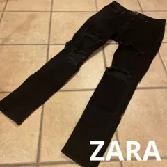 ZARA ダメージジーンズ デニム