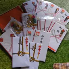 ①　ご祝儀袋セット 金銀水引付き