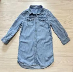GAP デニムシャツワンピース 長袖