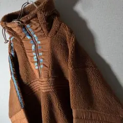 【新品・タグ付】adidas IVYPARK ボアフリースパーカー 刺繍 2XO