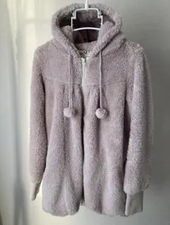 ベージュ ボアジャケット　　　＊ mystic woman ＊