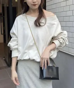 ドロストボートネックスエット