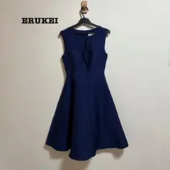 ERUKEI エルケイ Aライン ミニドレスワンピース キャバドレス 0