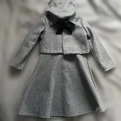 入園式/冠婚葬祭　ベレー帽付き フォーマルワンピース　120㎝