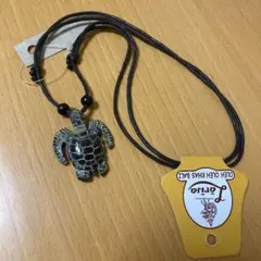 カメデザインの天然石チョーカー【値下げしました】