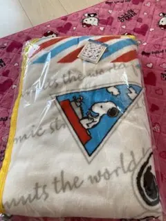 スヌーピーフランネル毛布☆