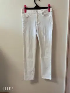 UNIQLO ホワイト スキニーパンツ サイズ25