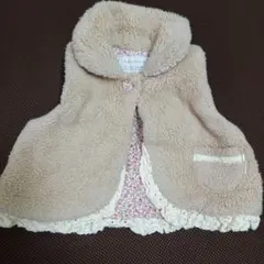 ベビー　モコモコベスト　95