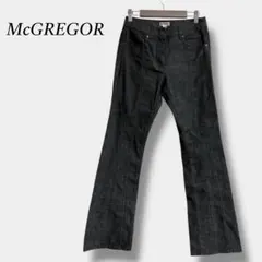 【McGREGOR】フレアデニムパンツ ジーンズ ブーツカット ベルボトム S