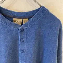L.L.Bean ワッフルヘンリーロンT size XXL