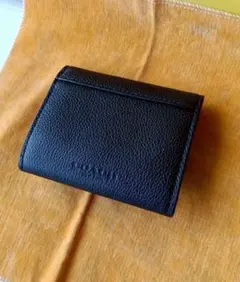 美品☆COACHコーチ黒レザー コインケース カード入れ☆
