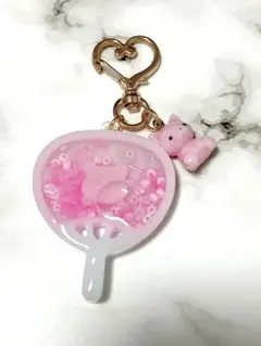 timelesz 橋本将生　うちわキーホルダー　3Dネコ付き