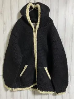 カウチンニット カーディガン